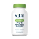 Hiperbióticos Nutrientes Vitales Pro-15 Probióticos Avanzados para Mujeres y Hombres TENIDO 15 Estrenos + Kiwifruit TEN clínicamente Estudiados Probióticos Diarios para la Salud Digestiva, Gas, " Bloating TEN 30 Tablas Vegan