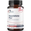 Diseños para el soporte para el hígado de salud Capsules - Hepatatone Plus con cardo de leche, NAC, Schisandra - Mushroom Extractos para el soporte de limpieza + inmunológico - Suplemento de desintoxicación para hombres + mujeres (120 cápsulas)