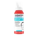 Sudafed Non-Medicated Saline Nasal Mist with Aloe, Sinus Saline Nose Spray for All Ages Quickly Flushes & Moisturizes Nasal Passages, Use Nasal Mist as A menudo As Needed, Drug-Free, 3 fl. oz