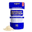 BodyBoost Premium Colostrum Whole, 100% Bovine Colostrum Powder, Immune Booster Suplemento con Inmunoglobulina &amp; Lactoferrina, Grass Fed Colostrum Powder, Gut Health, Diverse Intake,16 oz