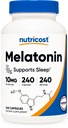 Nutricost Melatonin 10mg, 240 cápsulas, sin gluten