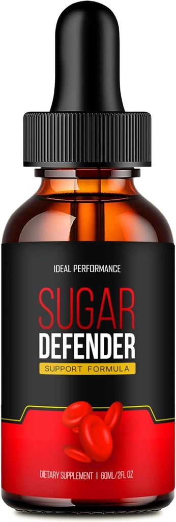 IDEAL PERFORMANCE Sugar Defender Drops, Sugar Defender Suplemento Liquid Drops - SugarDefender Liquid Reviews (1 Pack)