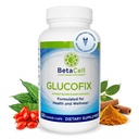Glucofix - Suplemento bereberina - Suplemento herbario con canela, Gymnema, bereberina, melón amargo y turmérica - 120 cápsulas
