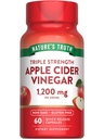 La verdad de la naturaleza Manzana vinagre capsules Silencioso 1200mg Silencio Quick Release Pills Silencio No Gluten Suplemento gratuito
