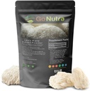 Go Nutra - Mane Powder de León, Potente 10:1 Mane Mushroom de León Polvo con 30% Polysaccharides, Puro León Mane Extract para Té, Jugo, Agua y Más, No GMO, Vegan, 8 oz