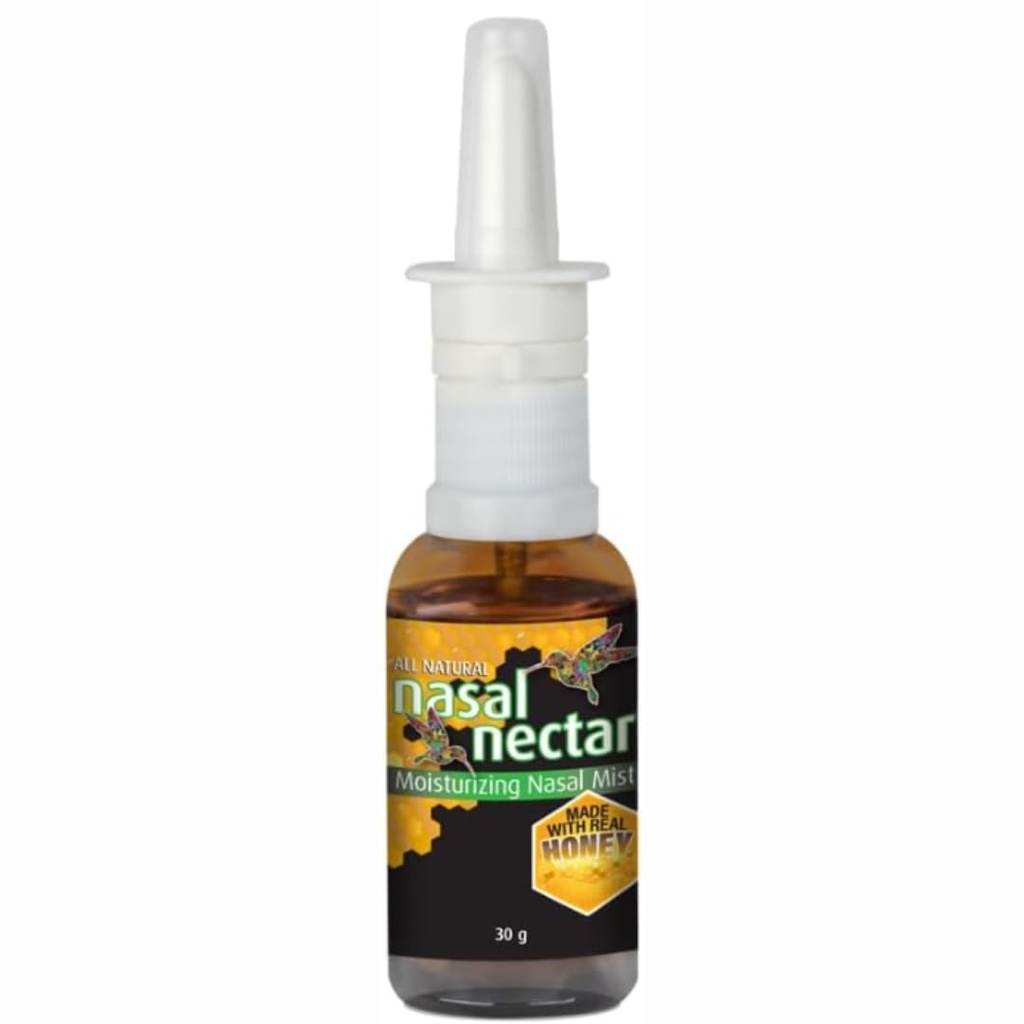 NaturePro Moisturizing Nasal Mist, All Natural, 1 oz para Nasal Dryness Contiene verdadera miel