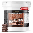 Ultimate Nutrition Muscle Juice, Weight Gain Drink Mix - Mass Gainer Workout Powder for Men &amp; Women - Suplemento para el crecimiento del músculo magro &amp; Immune Support with 55g Protein - Chocolate, 10.45lb