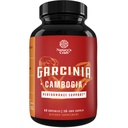 Fuerte Garcinia Cambogia Extracto cápsulas con 60% HCA - Garcinia no estimulante Garcinia Cambogia Weight Pérdida Suplemento con ácido hidroxicítrico " Cromo para el equilibrio, energía " Metabolismo Soporte - 60 Cuenta