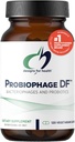 Diseños para Probiofogo de Salud DF - Bacteriophage Prebiótico + Suplemento Probiótico - Probióticos para la Digestión + Soporte Inmunitario - Dairy Free Pre and Pro Biotics in Delayed Release Capsules (120 Conde)