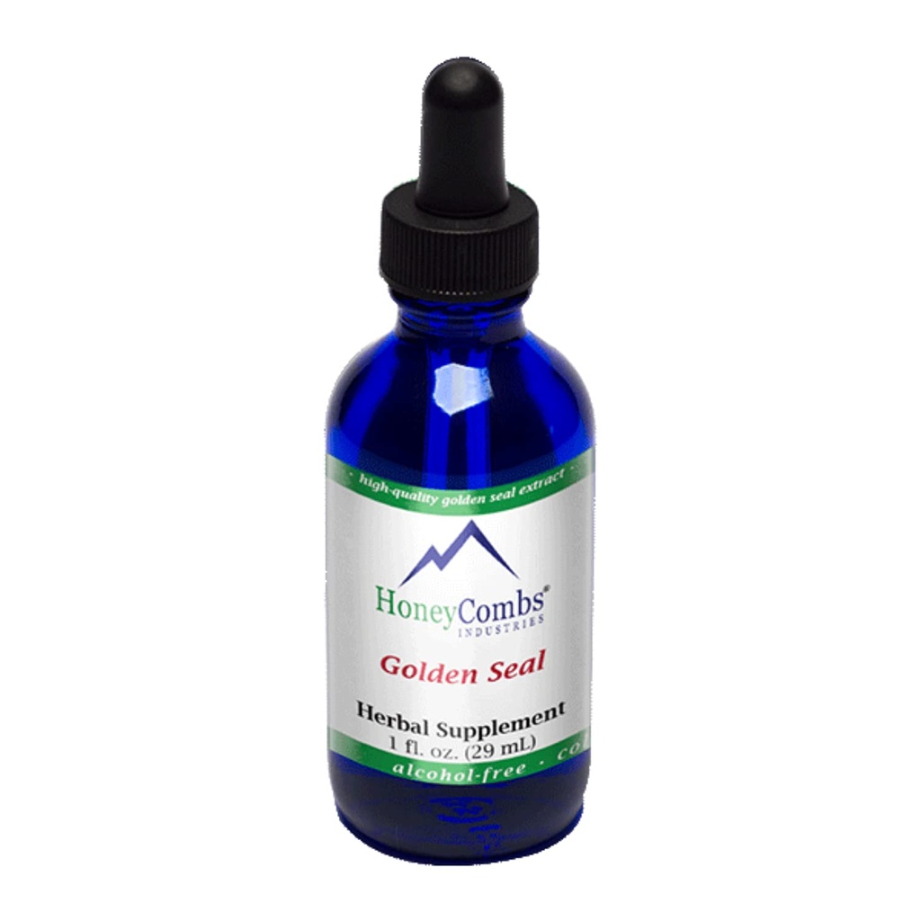 GoldenSeal Alcohol Free Extract Liquid – Natural, Orgánicamente Fuente GoldenSeal Root Suplemento para la Digestión, Respiratory &amp; Immune Support – Cold Pressed Goldenseal Drops, 1 Fl Oz