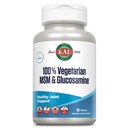 KAL 100% Vegetariano MSM & Glucosamine - Soporte Conjunto Saludable - Glucosamina Vegan y MSM Suplemento - Made Without Shellfish - Lab Verified - 60-Day Guarantee - 60 Servings, 60 Tablets