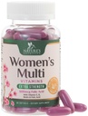 Multivitamínico para Mujeres con Calcio, Ácido Fólico, Vitamina A, C, D, E, " Vitaminas B, Zinc, Hierro para el Hueso, Esquí " Apoyo a la Salud, Multivitaminas para la Energía de las Mujeres Diarios de la Naturaleza - 60 Softgels