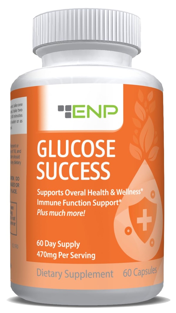 ENP Glucose Success | with Cinnamon, Gymnema Sylvestre, and Bitter Melon, 60ct