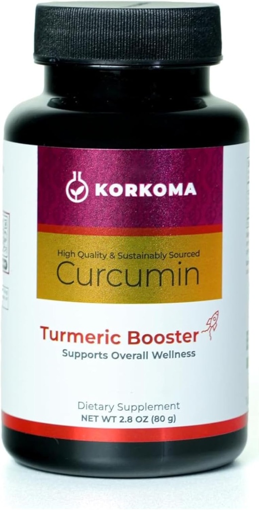 Booster Turmérico - Superalimentos Turméricos orgánicos con Curcumin Extract, Soportes Sistema Inmunitario, Nurtures Healthy Skin &amp; General Well-Being