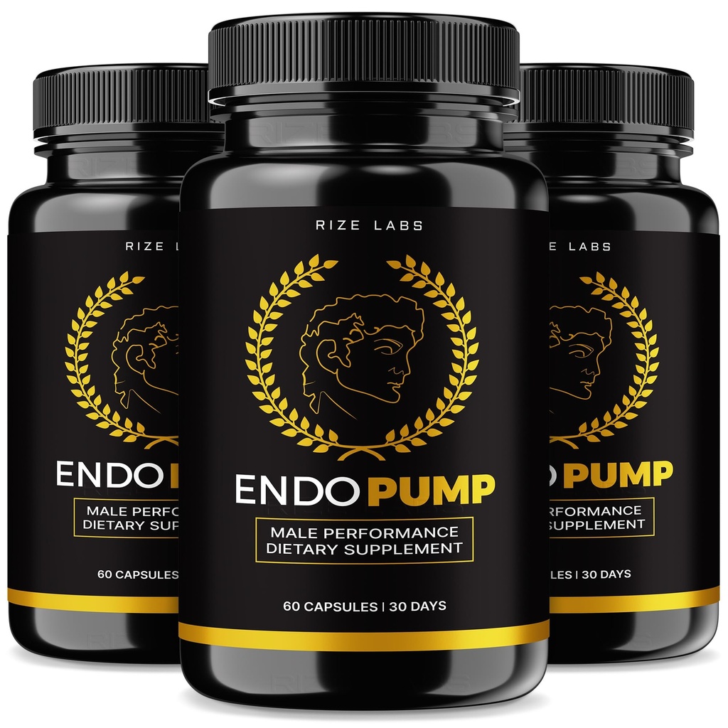 rize labs - EndoPump Capsules Support Supplement, Advanced Formula for Male Performance, Provides Energy Pump " Extra Strength (180 cápsulas)