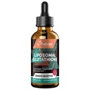 2000MG Liposomal Glutathione Liquid Drops, Ultra High Absorption, Natural Detoxification, Immune System & Skin Supprot*, L-Glutathione, Vitamina C ' Hyaluronic Acid, Capsules Alternative, 2.02 OZ