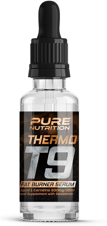 Nutrición pura T9 Termo Fat Burner SERUM – Músculos RIPPLING TONNED Body