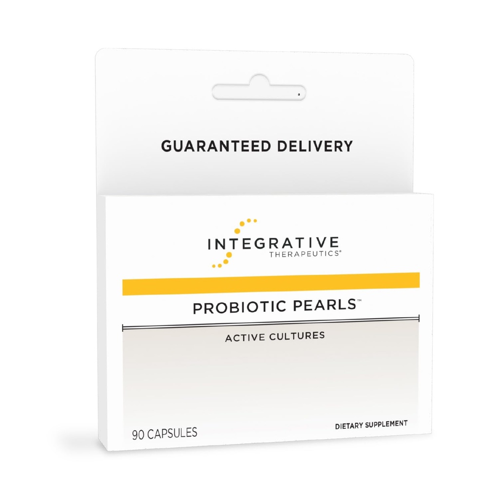 Terapéutica Integrativa Perlas Probióticas - Suplemento Digestivo diario para Gut Health Support* - Capsules Probióticos para Immune Health Support* - Soy-Free - 90 Conde (90 Servings)