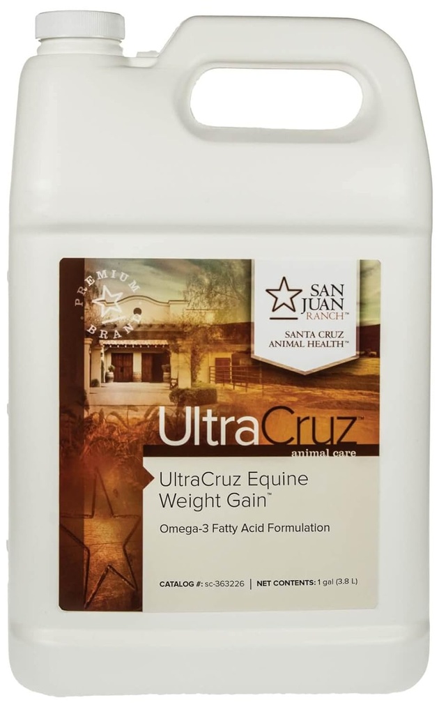 Gain de Peso Equino UltraCruz®, 1 Gallon