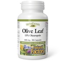 HerbalFactors por Factores Naturales, Hoja de Oliva 500 mg, Fórmula de Bienestar Natural, 90 cápsulas