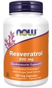 AHORA Suplementos, Resveratrol natural 200 mg con extracto de vino tinto, 120 cápsulas de veg