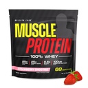 COLOSSAL LABS Muscle Protein Whey Powder [5 lbs/Pack of 1] – Filtro frío, 25g Proteína pura, 6.6g BCAAs (Packaging May Vary) (5LB, Strawberry)