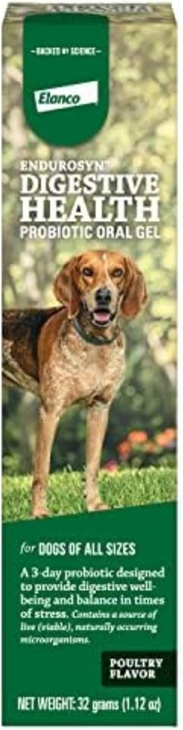Gel Oral Probiótico Endurosyn para perros, 32 gm