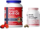 Krill Oil Omega 3 y multivitamina para mujeres, 2 Pack