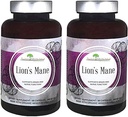 Aloha Medicinales Mane de León, Suplemento de Setas Orgánicas Certificadas, Pack de 2, 90 cápsulas
