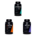JYM Suplemento Ciencia Omega JYM Fish Oil + Vita JYM Sports Multivitamin &amp; Mineral Support ZMA