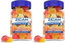Zicam Cold Remedy Zinc Medicated Fruit Drops, Assorted Flavors, Homeopathic, Cold Shortening Medicine, Shortens Cold Duración, 25 Cuenta (Pack of 2)