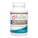 Wellness Resources Grape Seed Extract Supplement, Highest Potency 95% OPC, Supports Skin and Tissue Health, Vein Health, and Immunity (100 cápsulas, 200 mg por cápsula)