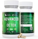 Avanzado Detox Cleanse, Natural Detox & Cleanse with Milk Thistle, Licorice Powder, and More, Body Cleanse Detox for Women and Men, 42 Capsules