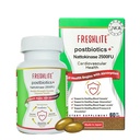 FRESHLITE 2500FU Premium NSK-SD Nattokinase & Vegan Postbiotics for Cardiovascular Support ¦ Blood Pressure, Cholesterol & Heart Health ← JNKA Certified ← Non-GMO, Gluten-Free, 60 cápsulas Japón Made