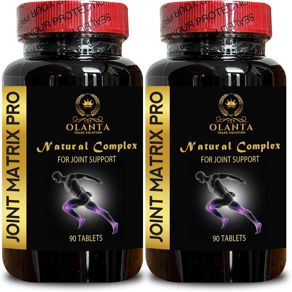 Complejo Conjunto de Matriz PRO - Suplementos de rodillas y conjuntos, Matriz de Apoyo Conjunto y Musculoesquelético, Daily Wellness Blend - 2 Bottles