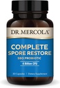 Dr. Mercola Complete Spore Restore, 30 Servings (30 Capsules), SBO Probiotic, 4 Billion CFU, Suplemento dietético, apoya la función saludable de la inmunología, no GMO