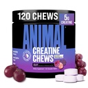 Películas de cerda de animales - Monohidrato de crema mejorado con AstraGin para mejorar la absorción, sal marina para bombas agregadas, Tablas deslictivas y convenientes - Grape