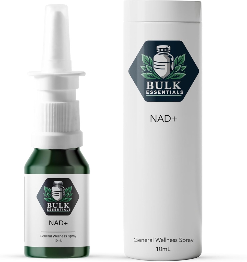 NAD+ Spray Silencio 100 Sprays ← Nicotinamide Adenine Dinucleotide ← NAD+ TEN 100% Puro &amp; USA Hecho Silencio 5mg Por Spray para apoyar el bienestar