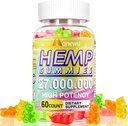 Ganchos de cáñamo - Alta potencia Pure Extra Strength Hemp Suplemento - Organic Natural Hemp Oil Vegan Non-GMO Fórmula de Edibles para la relajación de adultos