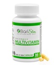 BariSlim Once Daily Bariatric Multivitamin Capsule - 60 mg de Hierro - Vitamina Bariatrica Suplemento para Cirugía Post Incluye Bypass Gástrica &amp; Sleeve Gástrico ← 30 Day Supply