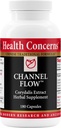 Health Concerns Channel Flow – Muscle Relaxation & Pain Support Supplement for Men & Women – Corydalis Root Extract – Chinese Herbal Formula for Headaches, Joint & Menstrual Discomfort – 180 Capsules