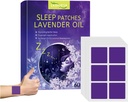 60 Pcs Patches de sueño para adultos Fuerza extra, Sueño dulce natural parche de sueño para mujeres y hombres, paches de ayuda para dormir rápido activo, fácil de aplicar Patches de sueño profundo