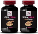 Fuerza de base vegetal - MUIRA PUAMA BARK EXTRACT - Mindset Support, Energy Rebalance, Sustainable Energy, Botanical Drive, Energy Support Complex, Routine Boost 2 Bottles 120 Capsules