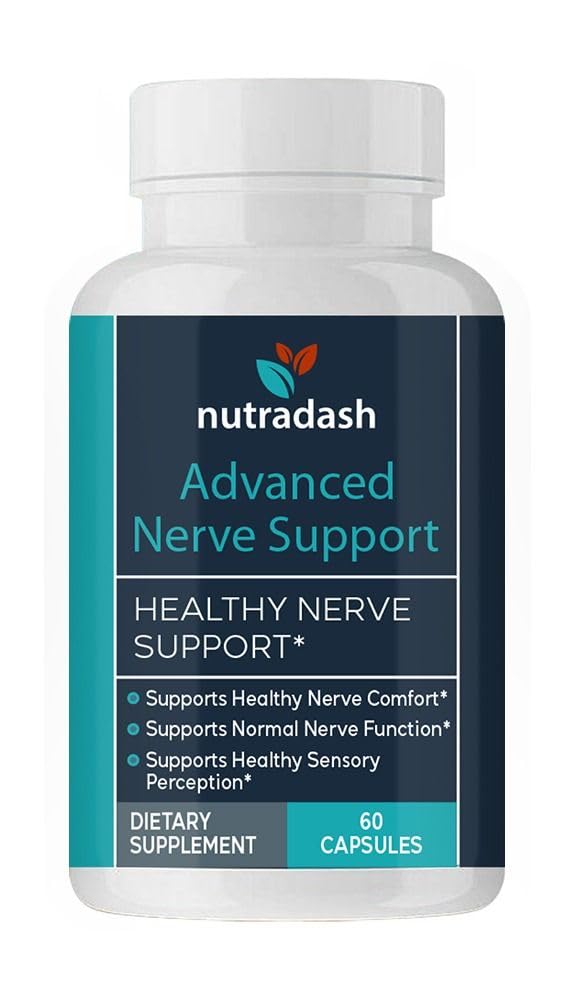 Soporte avanzado de Nerve - Soporte avanzado de Nerve - Advanced Nerve Support Formula (60 cápsulas - 1 mes de suministro)