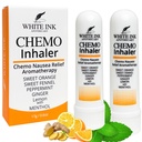 Chemo Side Effect Relief! Aromaterapia Nausea Esencial Aceite Inhalador de Nasal!