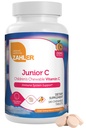Zahler Junior C Advanced Chewable Vitamina C para Niños - Immune Support Kids Vitaminas en Delicious Orange Flavor - Kosher Kids Vitamina C para Inmunidad - Vitamina C Antioxidante Chewable - (180 Cuenta)