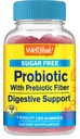 Probiótico Libre de Azúcar con Gummies Prebióticos (5 Billones CFU) - Apoyo Digestivo, Salud Gut y Soporte Vaginal - Maniquí Probiótico Estante, Prebióticos y Probióticos para Mujeres y Hombres - 60 Conde