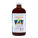 LIQUIDHEALTH Atención Multivitamínico Líquido para Adolescentes Infantiles - Mejora la Retención de la Memoria, Concentración, Focus, Mood, Relaxing - Hecho en EE.UU., Gran Sabor, Vegan, Libre de Azúcar (16 oz)