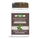 Camino de la Naturaleza Pepogest Aceite de menta de pimienta entroica, Confort gastrointestinal, 60 Cuenta (Pack of 2)
