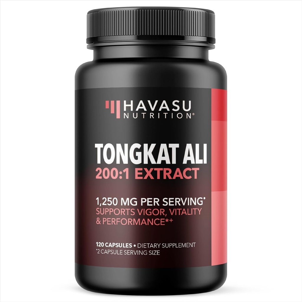 Tongkat Ali Longjack Capsules for Hombre - 1.250mg Por Serving - Eurycoma Longifolia Extracto 200:1 - Apoyo Hombre Salud, Energía y Rendimiento - 120 Cuenta - No GMO, Vegetariano - 2 Mes de Suministro